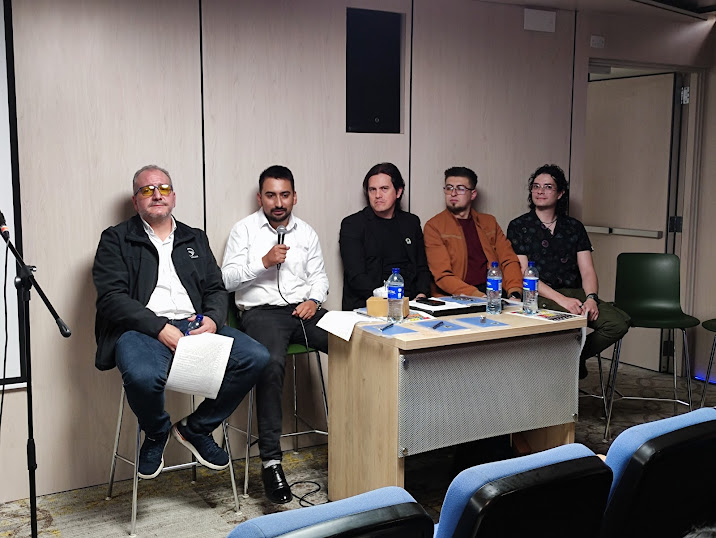 Luis Alberto Duarte Cortés speaking at Cybersecurity Forum, Bogotá 2025